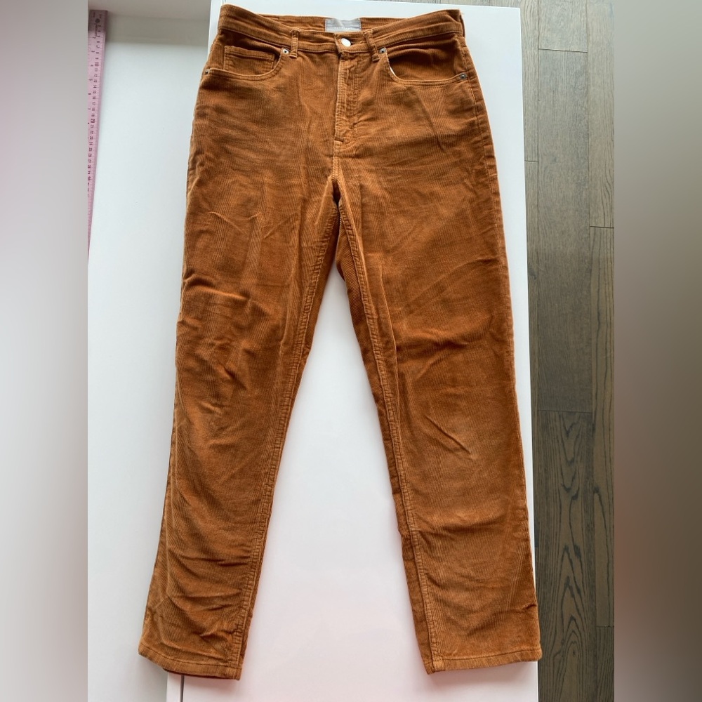 Everlane Baby Cord Cheeky Regular Corduroy Jeans Caramel Size 29